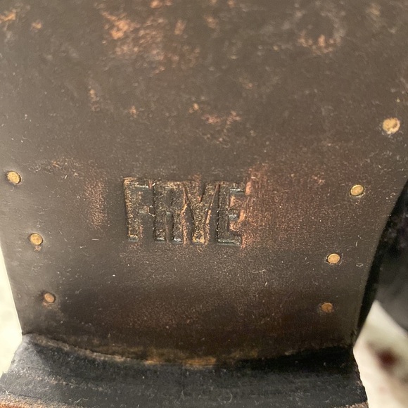 Frye vintage black Melissa style tall riding boots Size 8.5 - Picture 7 of 12